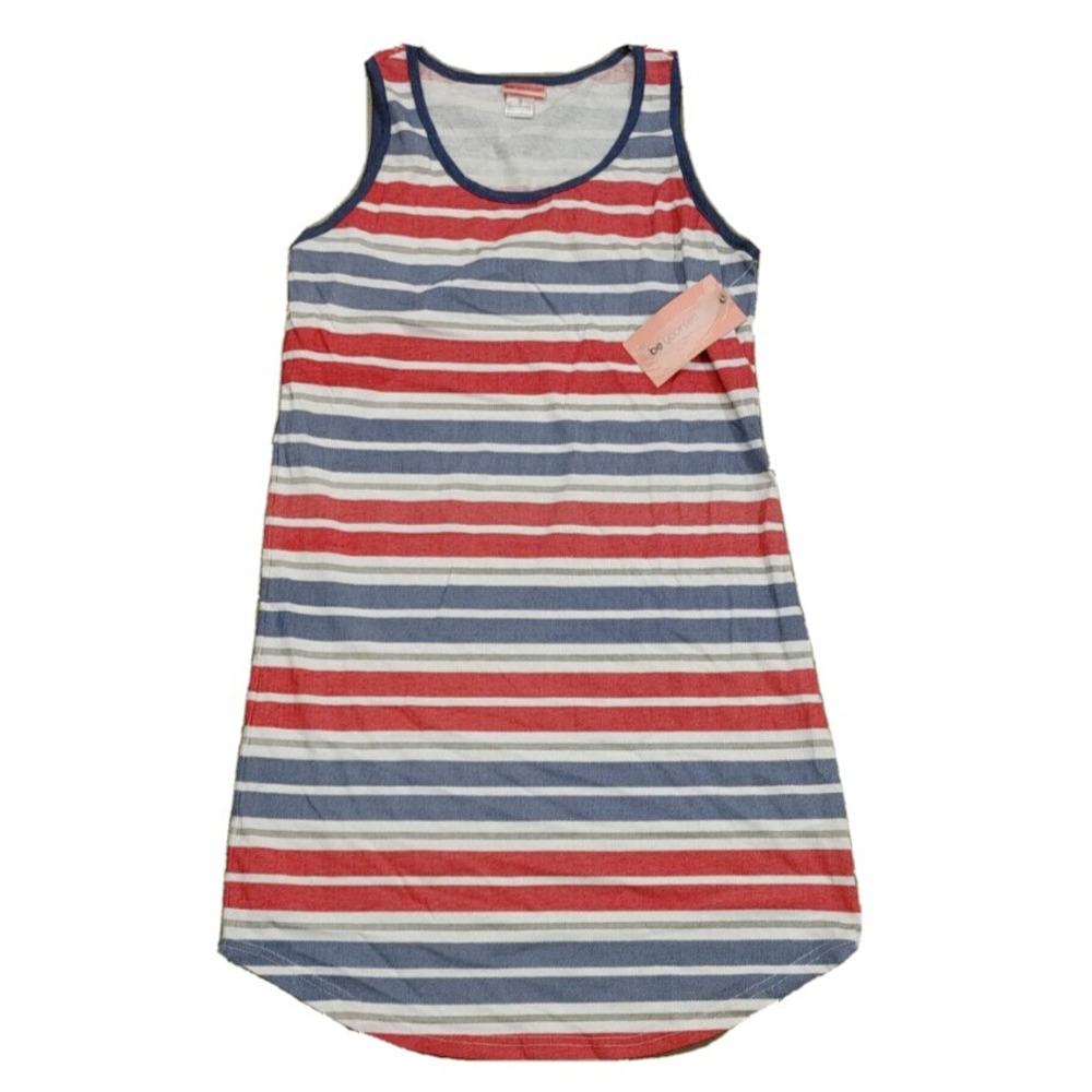 NWT Be Yourself Women's Striped Sleep Shirt 2X